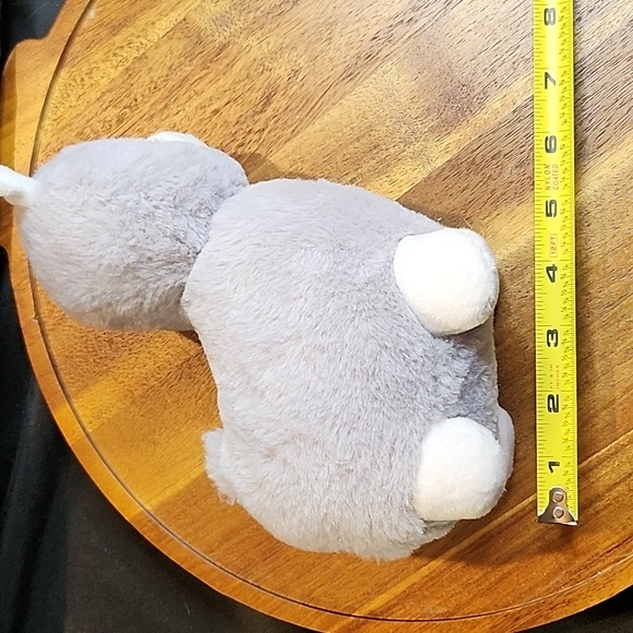 Llama Plush, Gray/White, 8" x 6" - Picture 6 of 7